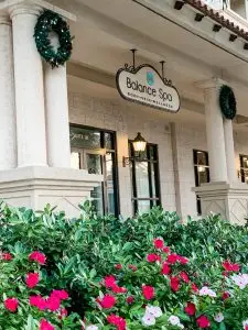 The Balance Spa storefront downtown, offering the best massage in Boca Raton