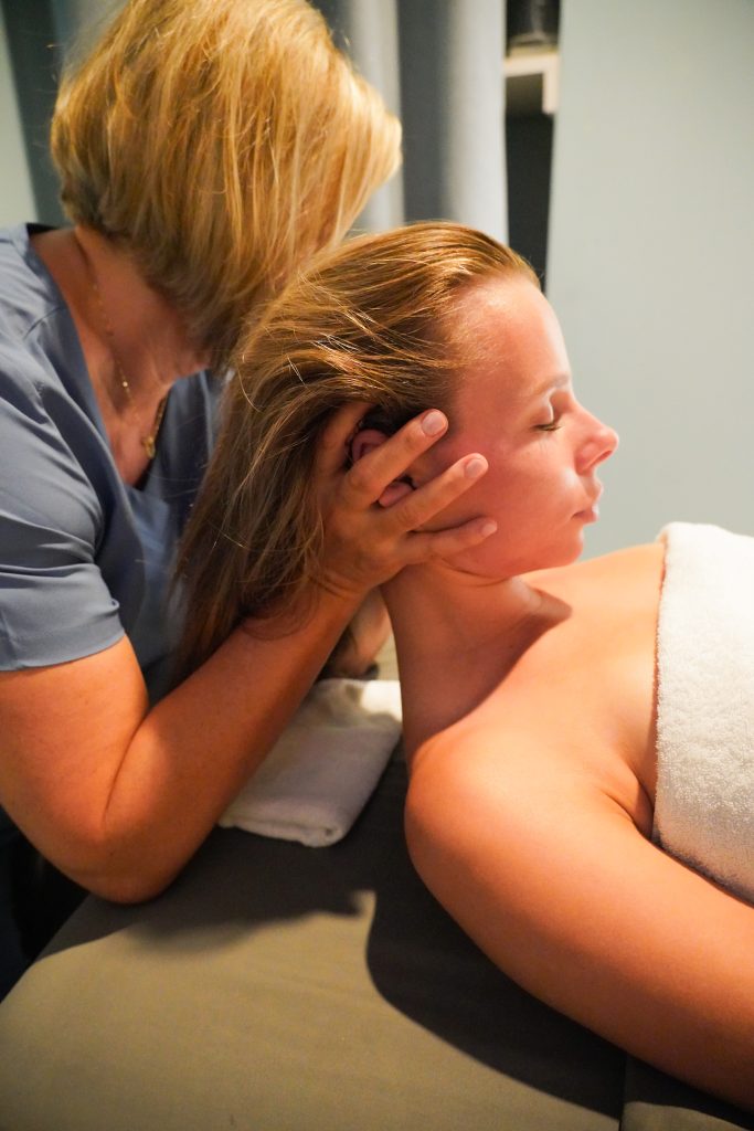 Medical massage session with Dr. Bo at Balance Spa Boca Raton